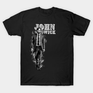 John Wick  retro art T-Shirt